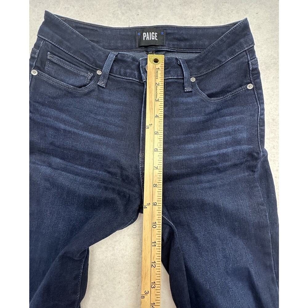 Paige Jeans Womens Size 25 Hoxton Ankle Skinny Dark Wash Blue - Picture 4 of 8